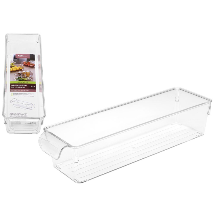 Organizer do lodówki 10x32,5x7cm 1,75L RAVI